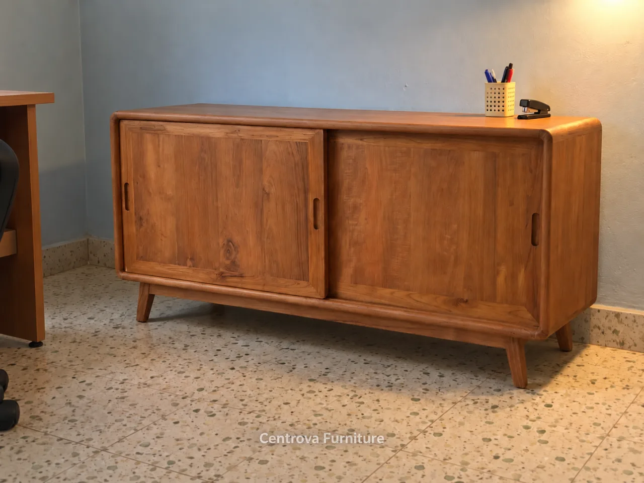Penataan Buffet Sleeding Minimalis dalam ruang rumah sederhana