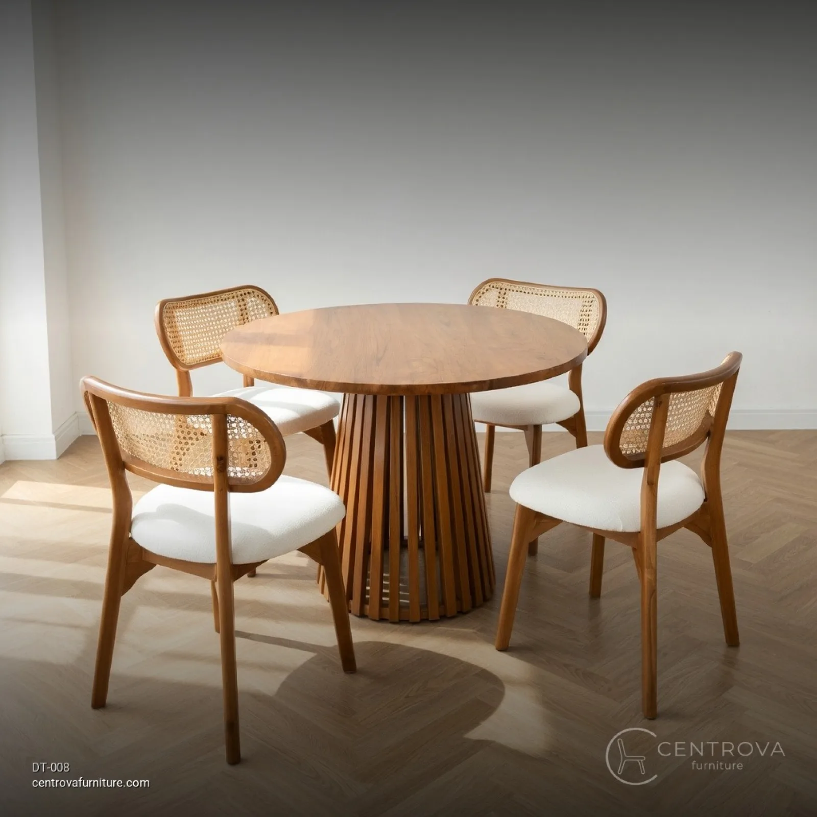 Dining Set Kayu Teak Rattan - product photo 2