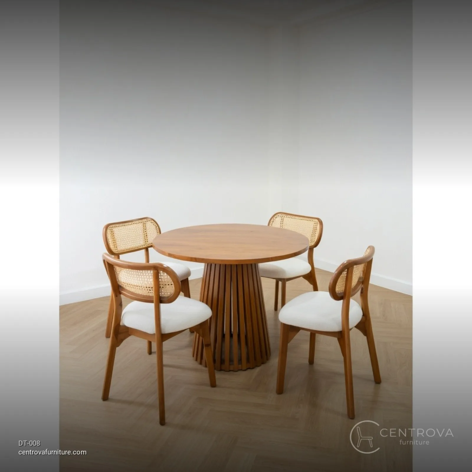 Dining Set Kayu Teak Rattan - product photo 3