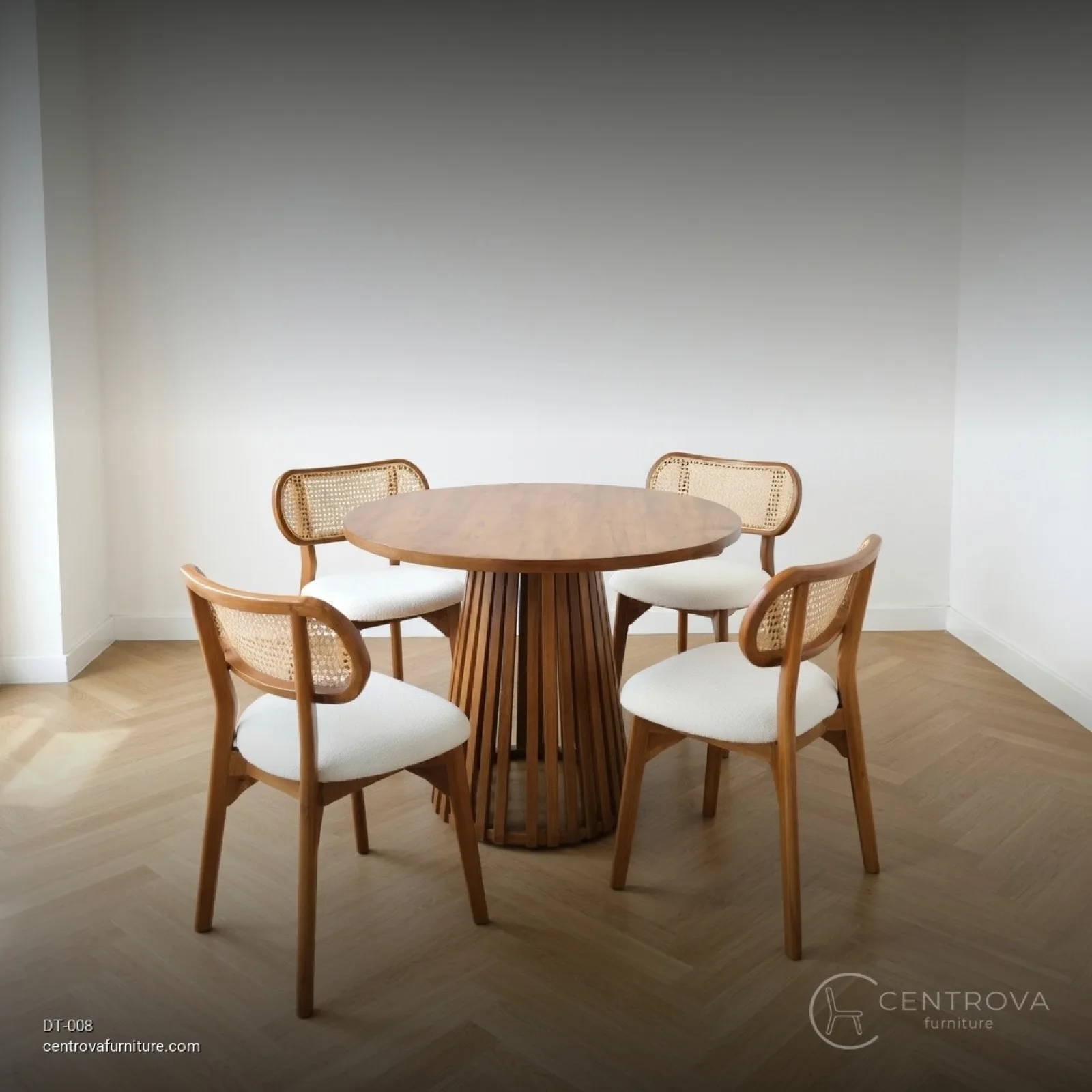 Dining Set Kayu Teak Rattan - product photo 4