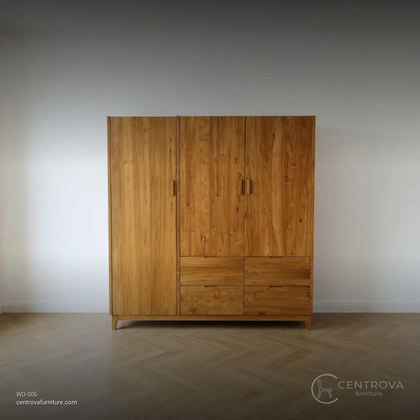 Wardrobe Retro Teak Wood - product photo 2