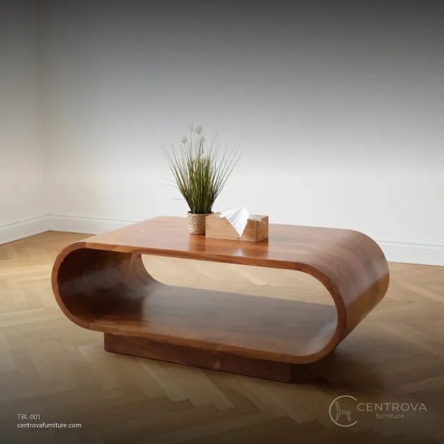 Meja Ruang Tamu Kayu Jati Custom - Furniture Kayu Jati Jepara