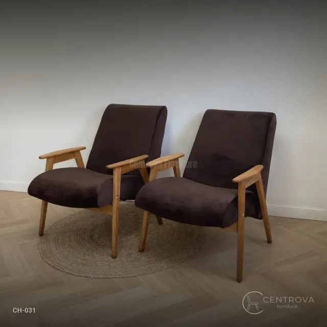 Minimalist Solid Teak Wood Lounge Chair - Teak Wood Furniture Jepara