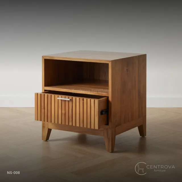 Nakas Jati Motif Salur - Furniture Kayu Jati Jepara