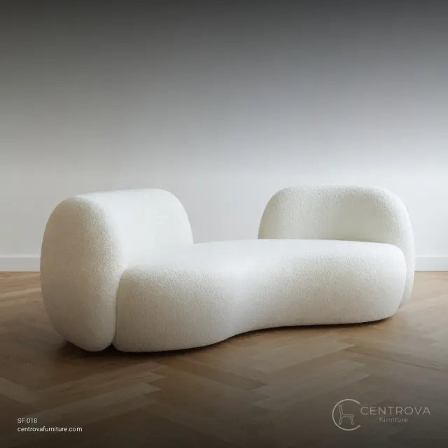 Sofa Tamu Scandinavian - Furniture Kayu Jati Jepara