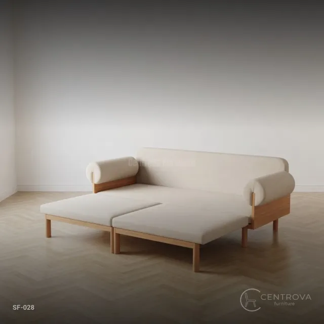 Sofa Bed Jati Modern - Furniture Kayu Jati Jepara