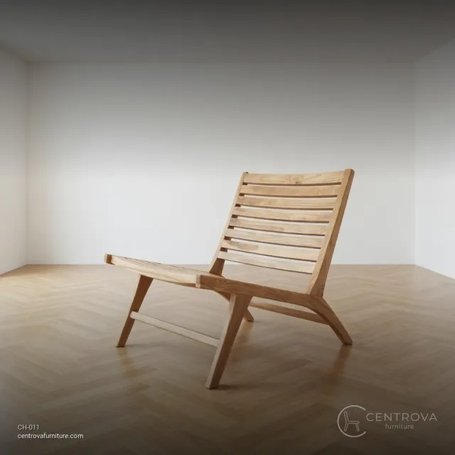 Lounge Chair Lazy Teak Wood - Teak Wood Furniture Jepara