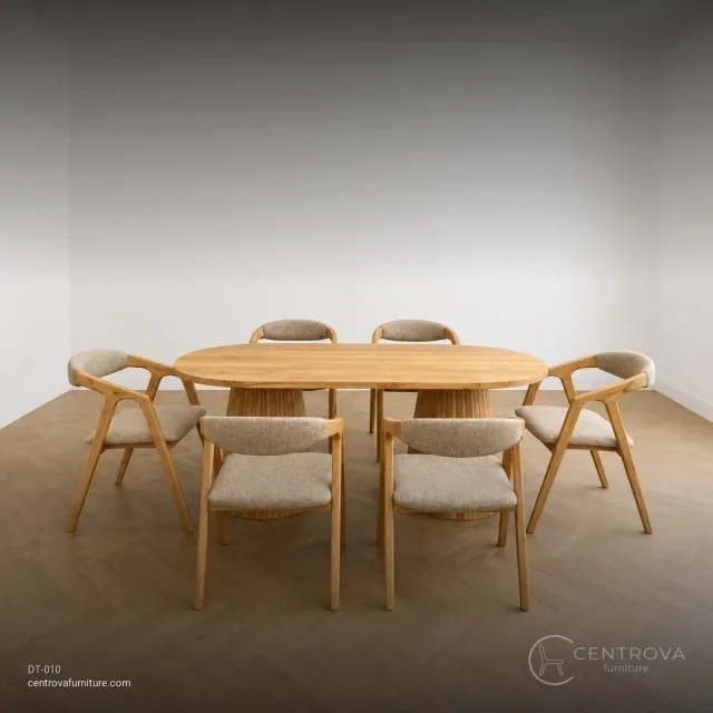Dining Set Teak Minimalist - Jepara Teak Furniture
