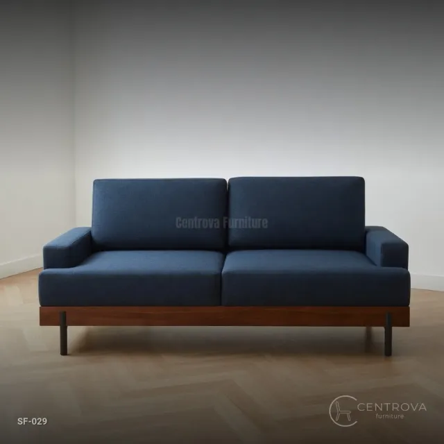 Sofa Jati Minimalis - Furniture Kayu Jati Jepara