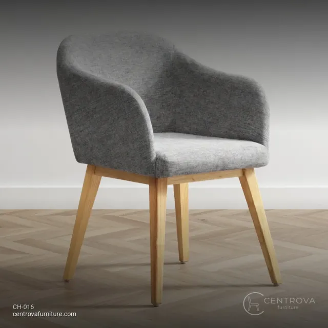 Dining Chair Teak Wood Model Scandinavian - Teak Wood Furniture Jepara