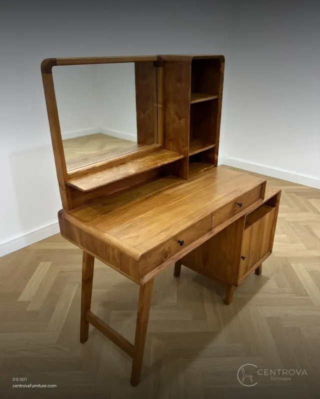 Dressing Table Teak Minimalist Modern - Teak Wood Furniture Jepara