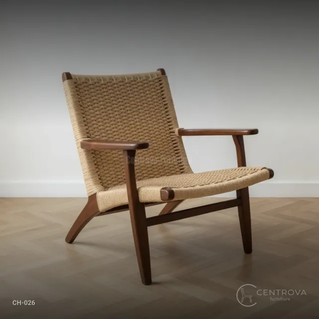Kursi Jati Anyaman - Furniture Kayu Jati Jepara