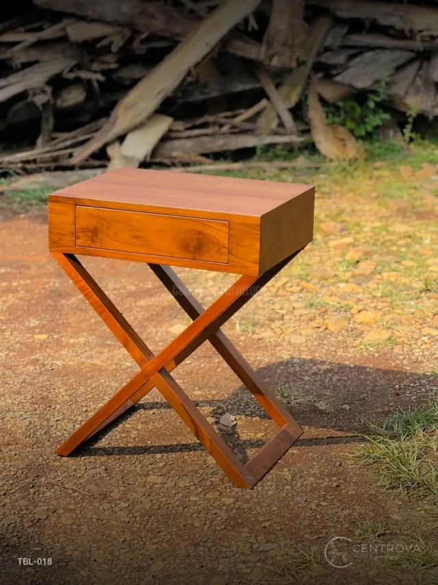 Versatile minimalist solid teak table - Teak Wood Furniture Jepara