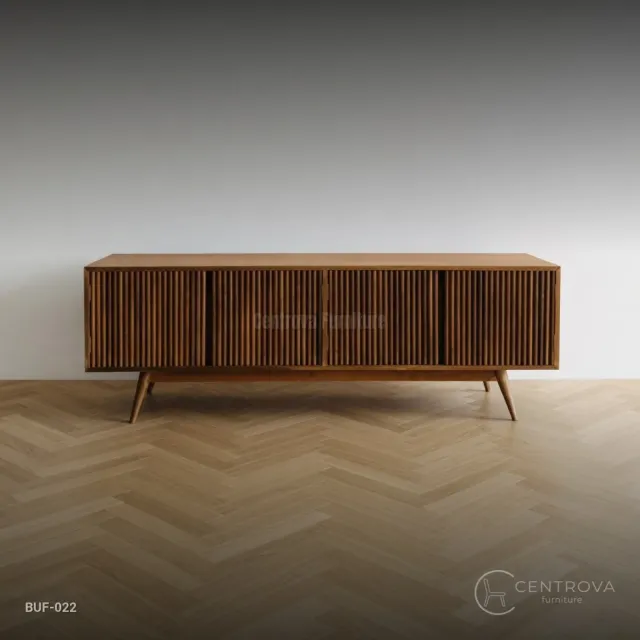 Minimalist Teak Buffet - Jepara Teak Furniture